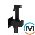 Гигиенический душ Paffoni Tweet Square Mix черный, фото 