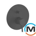 Смеситель для душа Paffoni Light на 2 выхода Mercury Grey, фото 
