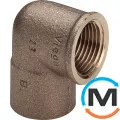 Коліно Ø15 х 3/4" В (бронзове) -130114 Viega GmbH 94090g, Варіант: Просте, Тип різьблення: Внутрішня, Діаметр різьблення: 3/4", Діаметр (мм): 15, фото 