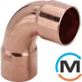Колено Ø28 (медное) 2 муфти 90° -100193 Viega GmbH 95002a, Вариант: 2 муфты, Градус (град.): 90, Исполнение: Длинное, Диаметр (мм): 28, фото 