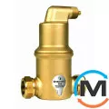 Сепаратор воздуха Spirotech SpiroVent Air 1", Диаметр резьбы: 1", Исполнение: Горизонтальный, Материал: Латунь, фото 