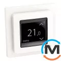 Терморегулятор DEVI Devireg Touch з датчиком підлоги та повітря, білий, Колір: Білий, фото 