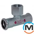 Трійник сталевий Ø42 х 3/4"В х 42 оцинкований RM Steelpres 389, Тип різьблення: Внутрішня, Діаметр різьблення: 3/4", Діаметр (мм): 42, фото  Трійник сталевий Ø42 х 3/4"В х 42 оцинкований RM Steelpres 389, Тип різьблення: Внутрішня, Діаметр різьблення: 3/4", Діаметр (мм): 42, фото