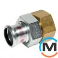 Складання сталеве Ø18 х 1/2" В оцинкована RM Steelpres 384/001, Тип різьблення: Внутрішня, Діаметр різьблення: 1/2", Діаметр (мм): 18, фото 
