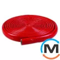 Ізоляція зі спіненого поліетилену для труб Thermaflex Thermacompact S 22/6 (10m), Вид ізоляції: У бухтах, Захисне покриття: Червоне, Внутрішній діаметр (мм): 22, Товщина ізоляції (мм): 6, фото 