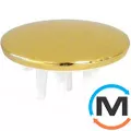 Декоративная крышка HL золотого цвета d 86 мм, фото 