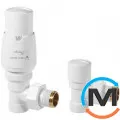 Комплект термостатический Vario Term ROYAL угловой White, фото 