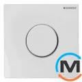 Кнопка Geberit Sigma01 для уринала, белая (116.011.11.5), фото 