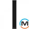 Дизайн радиатор Nova Florida (3 секции) LEDRO S/90 1600 мм BLACK COFFEE NOVA FLORIDA вертикальный, Цвет: Черный, Межосевое расстояние (мм): 1600, Кол-во секций: 3, фото 