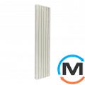 Дизайн радіатор Nova Florida (4 секції) LEDRO S/90 1800 мм PEARL вертикальний, Колір: Бежевий, Міжосьова відстань (мм): 1800, Кількість секцій: 4, фото 
