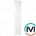 Радіатор Betatherm PS STYLE 1 1800*441 (Білий RAL9016M, підк. №34), Підключення радіатора: Бокове, Колір: Білий, Кількість секцій: 12, фото 