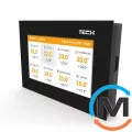 Бездротова панель керування + датчик температури (прихований монтаж) Tech M-8e, фото 
