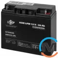 Акумулятор LogicPower AGM LPM 12V – 20 Ah, Ємність, Ah: 20, Номінальна напруга АКБ, V: 12, фото 