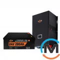 Комплект резервного питания LogicPower ИБП + литиевая LiFePO4 батарея (UPS 3600VA + АКБ LiFePO4 5120W), фото 