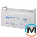 Акумулятор LogicPower мультигелевий LPM-MG 12V - 120 Ah, Ємність, Ah: 120, Номінальна напруга АКБ, V: 12, фото 