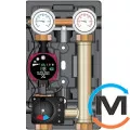 Насосна група Meides D-MTVE 1" з насосом Grundfos Alfa 2L 25-60, фото 