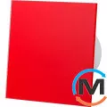 Панель до вентилятора AirRoxy серія dRim червоний Glass panel (скло), фото 