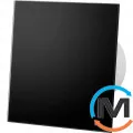 Панель до вентилятора AirRoxy серія dRim чорний мат Glass panel (скло), фото 