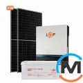 Солнечная электростанция (СЭС) LogicPower 8kW АКБ 9.6kWh (гель) 200 Ah Стандарт, фото 