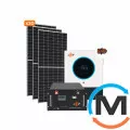 Солнечная электростанция (СЭС) LogicPower Премиум + 8kW АКБ 11kWh LiFePO4 230 Ah, фото 