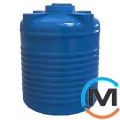 Ємність накопичувальна Євро Пласт харчова Стандартна Ø 1220*1530 2-ш. синя 1500 л. вертикальна, фото 
