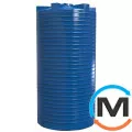 Ємність накопичувальна Євро Пласт харчова Стандартна Ø 2400*4850 2-ш. синя 20000 л. вертикальна, фото 