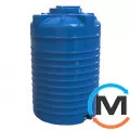 Емкость накопительная Евро Пласт пищевая Стандартная Ø 790*1260 2-ш. синяя 500 л. вертикальная, фото 