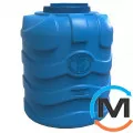 Емкость накопительная Евро Пласт пищевая Ø710*890 3-ш синяя 300 л. вертикальная, фото 
