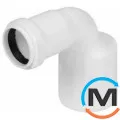 Коліно каналізаційне редукц. Magnaplast R 32/50, Варіант: Редукційне, Вид каналізації: Внутрішня, Тип каналізації: Проста, Градус (град.): 90, Діаметр (мм): 32, Матеріал: Поліпропілен PPR, фото 