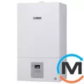 Газовий турбований котел Bosch Gaz 6000 W WBN 6000-24C RN, Тип котла: Газовий традиційний, Теплова потужність (кВт): 24, Вбудований бойлер: Ні, Кількість контурів: 2, Спосіб відведення газів: Турбований, фото 