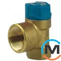 Предохранительный клапан Afriso тип MSW внутр.1/2" х внутр.3/4" 6,0 бар, фото 