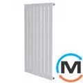 Дизайнерський вертикальний радіатор ARTTIDESIGN Livorno 8/1200/544 білий матовий, Підключення радіатора: Бокове, Виконання: Вертикальний, Колір: Білий, Висота (мм): 1200, Кількість секцій: 8, Довжина (мм): 544, Глибина (мм): 93, Кількість рядів: 1, фото 
