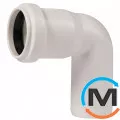 Колено канализационное Ostendorf HT-Safe white 32*87˚, Вид канализации: Внутренняя, Тип канализации: Простая, Градус (град.): 90, Цвет: Белый, Диаметр (мм): 32, Материал: Полипропилен PPR, фото 