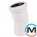 Колено канализационное Ostendorf HT-Safe white 50*15˚, Вид канализации: Внутренняя, Тип канализации: Простая, Градус (град.): 15, Цвет: Белый, Диаметр (мм): 50, Материал: Полипропилен PPR, фото 