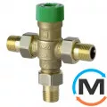Клапан Resideo (Honeywell) змішувальний TM50-1/2A (з накидними гайками), фото 