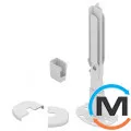 Комплект низких напольных кронштейнов MB-FIX PK3+QKK+QKP (2 шт.) для пан. радиаторов (300÷1000 мм), фото 