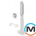 Комплект высоких напольных кронштейнов MB-FIX PK1+QKK+QKF (2 шт.) для пан. радиаторов (300÷1000 мм), фото 