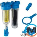 Фільтр Atlas Filtri HYDRA RAINMASTER DUO Ø1/2" (латунь) + картриджи RAH, LA 45°C 8 bar KIT s.r.l, Диаметр резьбы: 1/2", Кол-во колб: 2 колбы, фото 