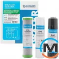 Улучшенный комплект картриджей Ecosoft 1-2-3 для фильтров обратного осмоса с функцией экономии воды, фото 