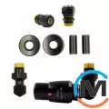 Комплект термостатический Vario Term MASTER All In One угловой Правый (PEX) Matte black, фото 