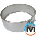 Хомут обжимной ф 160 из нержавейки, Диаметр (мм): 160, фото 