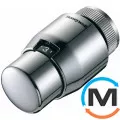 Термостатический элемент Resideo (Honeywell) Т200 Дизайн T4221, Исполнение: Механическая, Цвет: Хром, Нулевое положение: Нет, Присоединение: М30х1,5, фото 