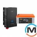 Комплект резервного живлення LogicPower (LogicPower) ДБЖ + літієва (LiFePO4) батарея (UPS W5000+ АКБ LiFePO4 5888W), фото 