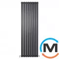 Радиатор дизайнерский Ideale Adele 11 8/1500/472 черный, Цвет: Черный, Высота (мм): 1500, Ширина (мм): 472, Количество рядов: 1, фото 