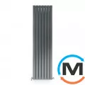 Радиатор дизайнерский Ideale Vittoria 11 7/1800/476 антрацит, Исполнение: Вертикальный, Цвет: Антрацит, Высота (мм): 1800, Ширина (мм): 476, Количество рядов: 1, фото 