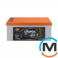 Аккумулятор LogicPower LiFePO4 12,8V - 460 Ah (5888Wh) (BMS 200A/200А) пластик LCD Smart BT, фото 