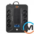 Линейно-интерактивное ИБП LogicPower 800VA-8PS (480Вт), фото 