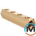 Балка коллекторная FADO 1"x1/2"-4, Количество выходов: 4, фото 