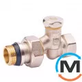 Кран радиаторный Fado NEW 3/4'' прямой нижний, Диаметр резьбы: 3/4", Исполнение: Прямой, фото 