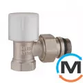 Кран радиаторный 1/2" угловой нижний ASG, Исполнение: Угловой, фото 